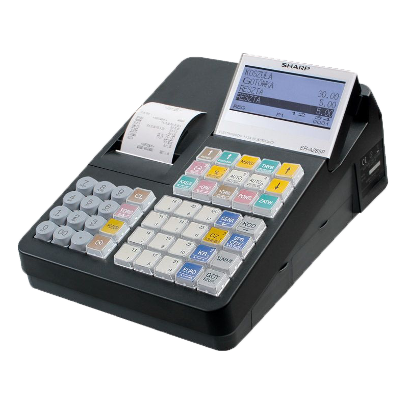 Kasa fiskalna Sharp ER-A285P
